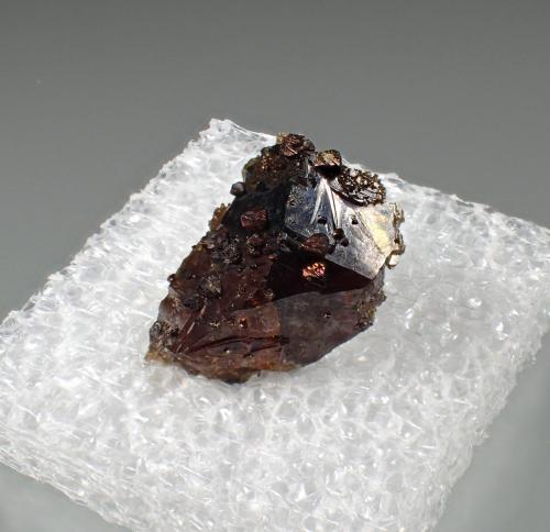 Chalcopyrite, Sphalerite<br />Monte Cristo Mine, Rush, Rush Creek District, Marion County, Arkansas, USA<br />20mm x 17mm x 11mm<br /> (Author: Don Lum)