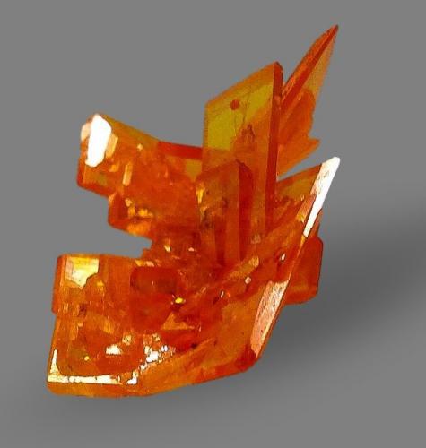 Wulfenite<br />Rowley Mine, Theba, Painted Rock District, Painted Rock Mountains, Maricopa County, Arizona, USA<br />2.5 cm<br /> (Author: Nunzio)