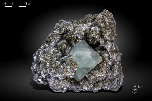 Fluorite<br />Nagar, Hunza Valley, Nagar District, Gilgit-Baltistan (Northern Areas), Pakistan<br />170 X 129 mm<br /> (Author: Manuel Mesa)