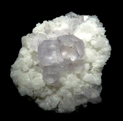 Fluorita.<br />Mina Xianghualing, Xianghualing, Linwu, Prefectura Chenzhou, Provincia Hunan, China<br />80x70 mm.<br /> (Autor: Jesus Franquesa Baucells)
