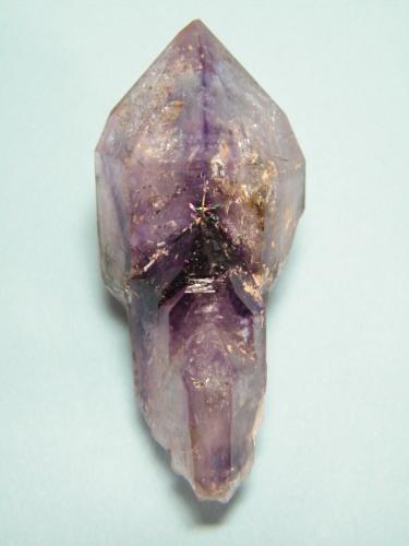 Quartz var Amethyst<br />Brandberg area, Erongo Region, Namibia<br />25mm x 55mm x 22mm<br /> (Author: Heimo Hellwig)