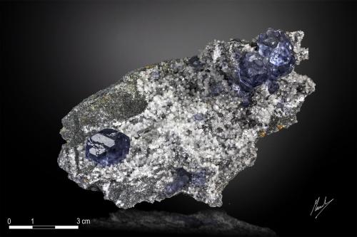 Fluorite<br />Shizhuyuan Mine, Dongpo, Yizhang District, Chenzhou Prefecture, Hunan Province, China<br />112 x 80 mm<br /> (Author: Manuel Mesa)