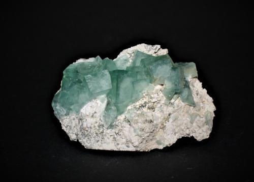 Fluorite<br />Dongshan Mine, Xianghualing Sn-polymetallic ore field, Linwu, Chenzhou Prefecture, Hunan Province, China<br />70mm x 50mm x 30mm<br /> (Author: Philippe Durand)