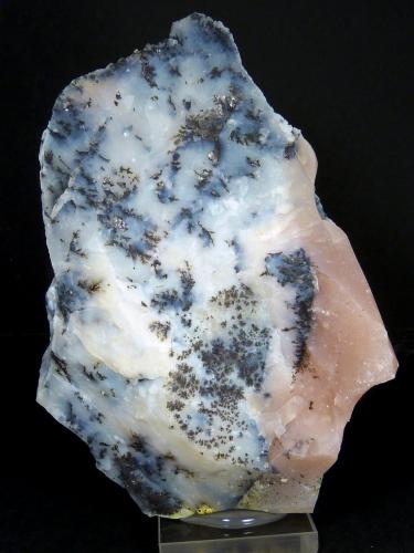 Ópalo (variedad ópalo musgoso)<br />Fernán Perez, Níjar, Comarca Metropolitana de Almería, Almería, Andalusia, Spain<br />6,5 x 10 x 3 cm.<br /> (Autor: Felipe Abolafia)