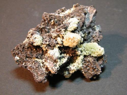 Mimetite<br />Tsumeb Mine, Tsumeb, Otjikoto Region, Namibia<br />65mm x 50mm x 45mm<br /> (Author: Heimo Hellwig)