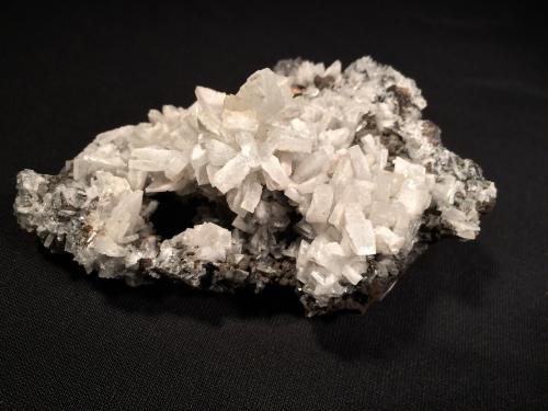 Barite<br />La Unión Mines, Mines of the Cartagena-La Unión mountain range, Cartagena, Comarca Campo de Cartagena, Region of Murcia (Murcia), Spain<br />100 mm x 90 mm x 65 mm<br /> (Author: Robert Seitz)