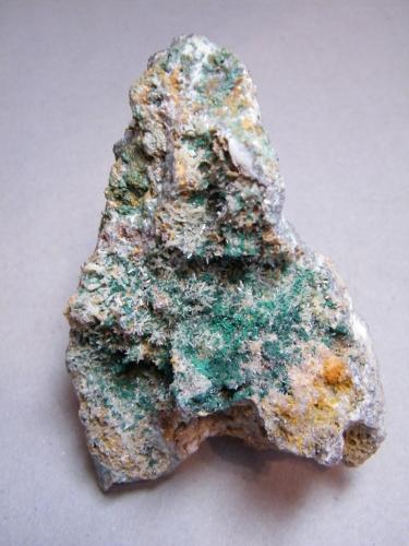 Mimetite/Mottramite<br />Tsumeb Mine, Tsumeb, Otjikoto Region, Namibia<br />68mm x 95mm x 57mm<br /> (Author: Heimo Hellwig)