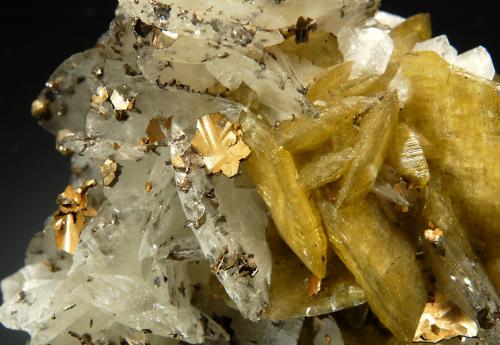 Siderite, dolomite, cubanite<br />Mina Morro Velho, Nova Lima, Belo Horizonte, Minas Gerais, Brasil<br />5.5 x 6.1 cm<br /> (Author: crosstimber)