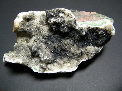 Calcite over Bayldonite<br />Mina Tsumeb, Tsumeb, Región Otjikoto, Namibia<br />78mm x 137mm x 65mm<br /> (Author: Heimo Hellwig)