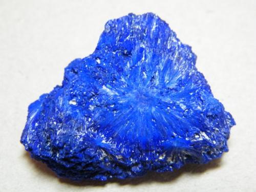 Azurite<br />Tsumeb Mine, Tsumeb, Otjikoto Region, Namibia<br />41mm x 32mm x 14mm<br /> (Author: Heimo Hellwig)