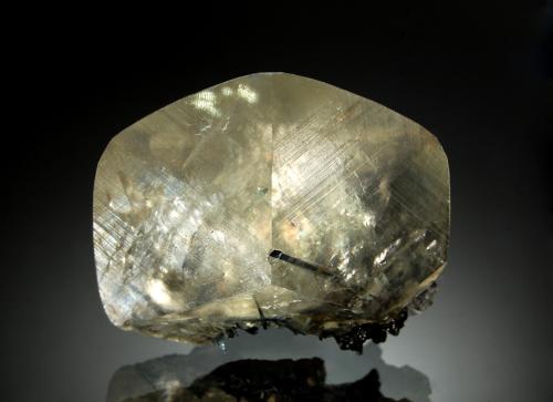 Calcite<br />Xikuangshan Sb deposit, Lengshuijiang, Loudi Prefecture, Hunan Province, China<br />3.7 x 4.2 cm<br /> (Author: crosstimber)