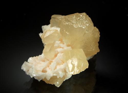 Calcite<br />Corydon Stone Co. Quarry, Corydon, Harrison County, Indiana, USA<br />3.8 x 4.9 cm<br /> (Author: crosstimber)