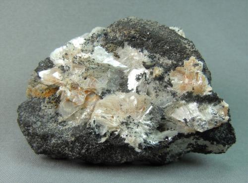 Leadhillite and Cerussite<br />Campbell Mine, Bisbee, Warren District, Mule Mountains, Cochise County, Arizona, USA<br />5.0cm x 4.1cm<br /> (Author: rweaver)