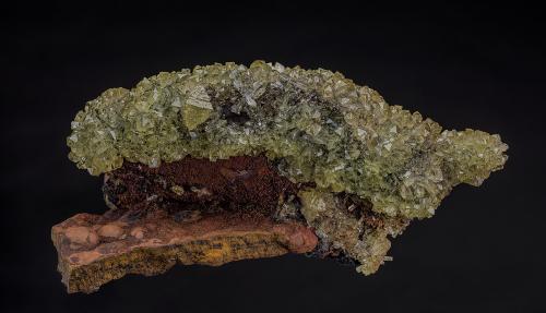 Adamite<br />Ojuela Mine, Mapimí, Municipio Mapimí, Durango, Mexico<br />11.2 x 6.4 cm<br /> (Author: am mizunaka)