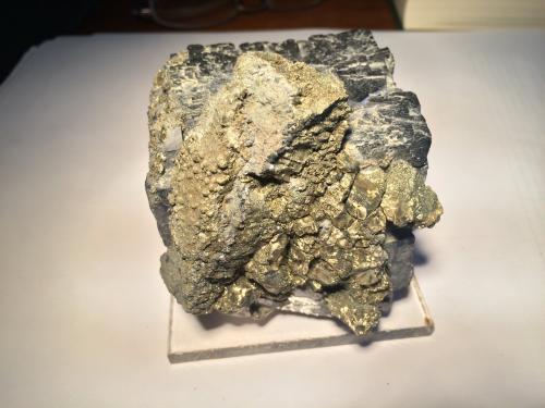 Galena, Pyrite<br />Brushy Creek Mine, Greeley, Viburnum Trend District, Reynolds County, Missouri, USA<br />78 mm x 68 mm x 63 mm<br /> (Author: Robert Seitz)