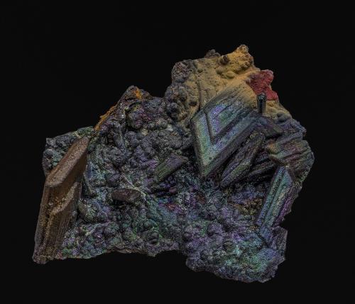 Goethite<br />Lavrion, Lavrion Mining District, Attikí (Attica) Prefecture, Greece<br />4.4 x 4.0 cm<br /> (Author: am mizunaka)