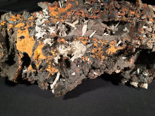 Cerussite<br />Flux Mine, Flux Gulch, Alum Gulch, Patagonia Mountains, Harshaw District, Santa Cruz County, Arizona, USA<br />240 mm x 120 mm x 93 mm<br /> (Author: Robert Seitz)