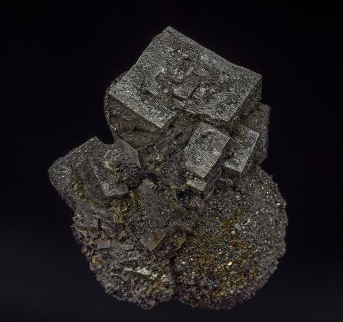 Pyrite<br />Gusen, Sankt Georgen an der Gusen, Perg, Upper Austria/Oberösterreich, Austria<br />4.9 x 4.7 cm<br /> (Author: am mizunaka)