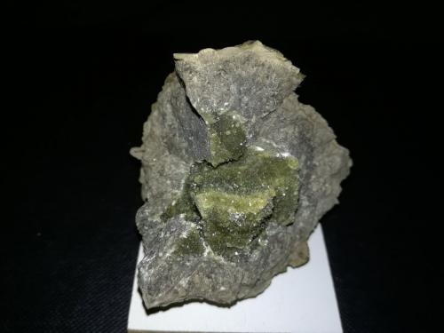 Anapaita<br />Bellver de Cerdanya, Comarca Cerdanya, Lérida / Lleida, Cataluña / Catalunya, España<br />Unos 3cm x 3cm la zona mineralizada<br /> (Autor: srm13151)