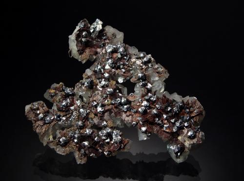 Freibergite<br />Herja Mine, Chiuzbaia, Baia Sprie, Maramures, Romania<br />1.0 x 6.0 x 8.5 cm<br /> (Author: crosstimber)