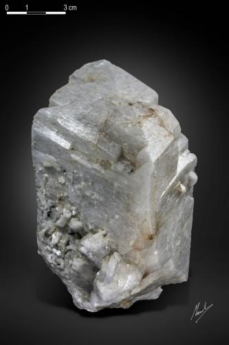 Microcline<br />Shigar Valley, Shigar District, Gilgit-Baltistan (Northern Areas), Pakistan<br />131 x 62 mm<br /> (Author: Manuel Mesa)