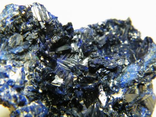 Azurite<br />Tsumeb Mine, Tsumeb, Otjikoto Region, Namibia<br />46mm x 39mm x 23mm<br /> (Author: Heimo Hellwig)