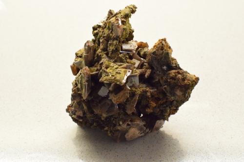 Wulfenita<br />Tsumeb Mine, Tsumeb, Otjikoto Region, Namibia<br />8 x 6,5 x 4 cm<br /> (Autor: Antonio Alcaide)