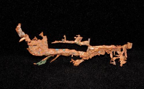 Copper<br />White Pine Mine, White Pine, Ontonagon County, Michigan, USA<br />124mm x 48mm x 10mm<br /> (Author: Don Lum)