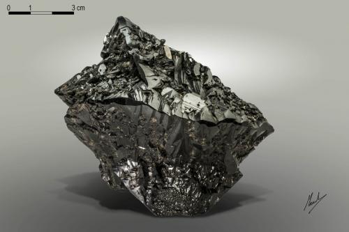 Cassiterite<br />Mina Pingwu, Huya, Monte Xuebaoding, Pingwu, Prefectura Mianyang, Provincia Sichuan, China<br />102 X 77 mm<br /> (Author: Manuel Mesa)