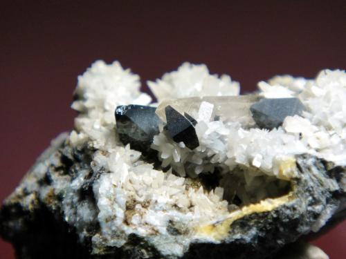 Anatasa<br />Dyrfonni, Viveli, Eidfjord, Hardangervidda, Hordaland, Noruega<br />Cristal central de 5 mm.<br /> (Autor: Antonio P. López)