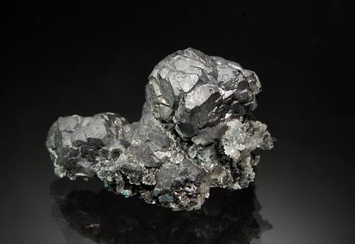 Galena<br />Mibladen (Mibladen mining district), Midelt, Midelt Province, Drâa-Tafilalet Region, Morocco<br />3.0 x 4.0 cm<br /> (Author: crosstimber)