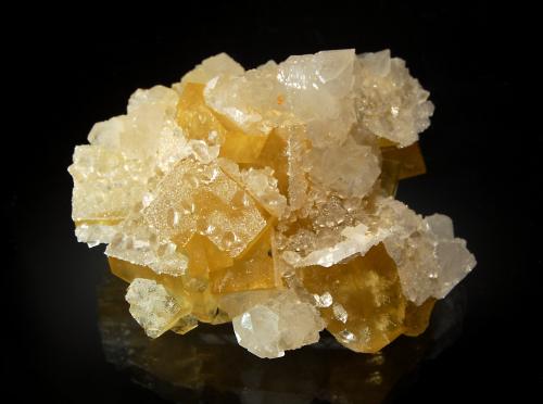 Fluorite<br />Chebka Sidi Said, Midelt Province, Drâa-Tafilalet Region, Morocco<br />6.4 x 6.6 cm<br /> (Author: crosstimber)