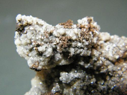 Calcite and Copper<br />Mina Tsumeb, Tsumeb, Región Otjikoto, Namibia<br />57mm x 40mm x 23mm<br /> (Author: Heimo Hellwig)