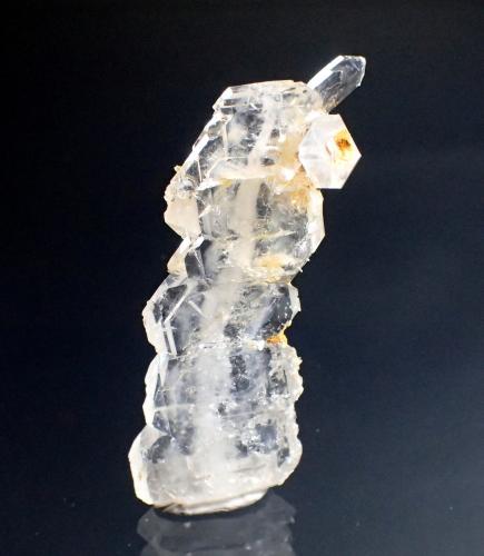 Quartz (variety faden)<br />Stand-on-Your-Head No. 1 Mine, Bland, Saline County, Arkansas, USA<br />60mm x 23mm x 16.6mm<br /> (Author: Don Lum)