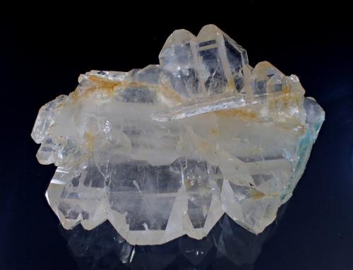 Quartz (variety faden)<br />Stand-on-Your-Head No. 1 Mine, Bland, Saline County, Arkansas, USA<br />51mm x 49mm x 20mm<br /> (Author: Don Lum)