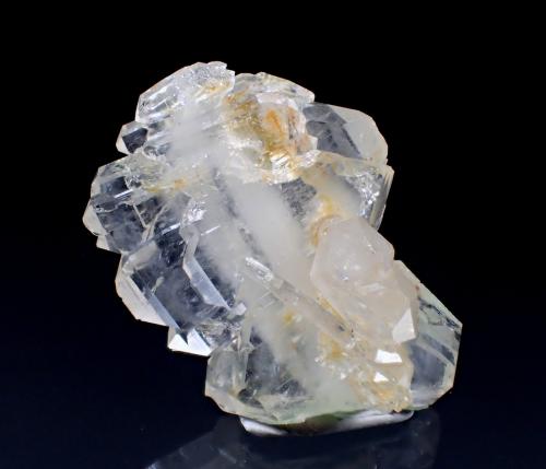 Quartz (variety faden)<br />Stand-on-Your-Head No. 1 Mine, Bland, Saline County, Arkansas, USA<br />51mm x 49mm x 20mm<br /> (Author: Don Lum)