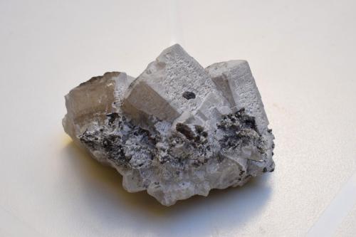 Witherita<br />Nentsberry Haggs Mine, Nent Valley, Alston Moor District, North Pennines Orefield, former Cumberland, Cumbria, England / United Kingdom<br />6,5 x 4 x 3,5 cm<br /> (Autor: Antonio Alcaide)