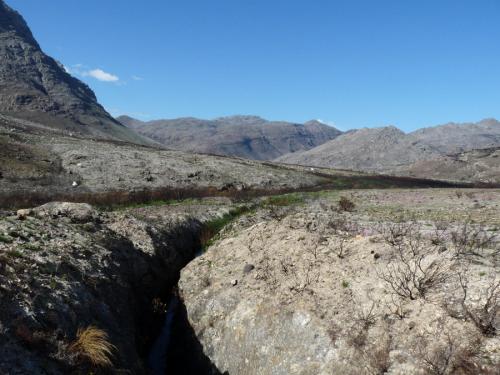 Another view of the trench. (Author: Pierre Joubert)