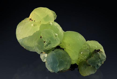 Prehnite<br />Cantera Andesita, Kreimbach-Kaulbach, Lauterecken-Wolfstein, Kusel, Renania-Palatinado/Rheinland-Pfalz, Alemania<br />17 mm<br /> (Author: Gerhard Brandstetter)