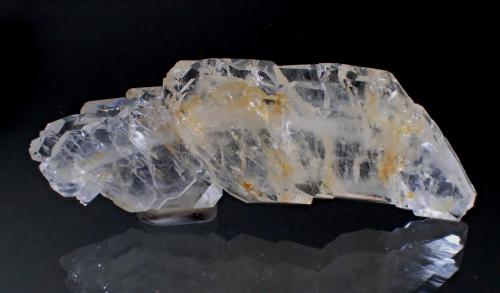 Quartz (variety faden)<br />Stand-on-Your-Head No. 1 Mine, Bland, Saline County, Arkansas, USA<br />80.6mm x 27.7mm x 12.4mm<br /> (Author: Don Lum)