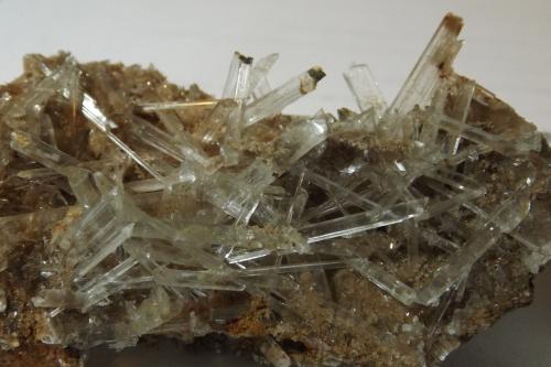 Gypsum<br />Levant Mine, Trewellard, Saint Just District, Cornwall, England / United Kingdom<br />7cm x 4cm<br /> (Author: markbeckett)