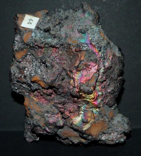 Goethita<br />Alosno, Comarca El Andévalo, Huelva, Andalucía, España<br />9 x 7,5 x 3 cm.<br /> (Autor: Felipe Abolafia)