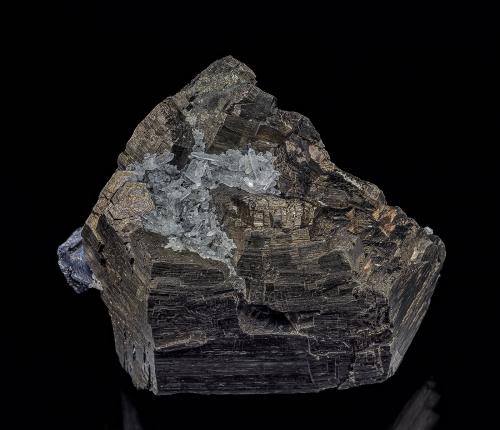 Pyrrhotite, Quartz, Galena<br />Dalnegorsk, Distrito urbano Dalnegorsk, Primorsky Krai, Rusia<br />7.8 x 5.6 cm<br /> (Author: am mizunaka)