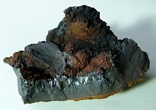 Goethite<br />Minas Langdon, Langdon Beck, Teesdale, North Pennines Orefield, County Durham, Inglaterra / Reino Unido<br />12cm<br /> (Author: colin robinson)