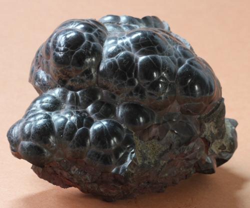 Hematite<br />New Parkside Mines, Pit No 7, Frizington, West Cumberland Iron Field, former Cumberland, Cumbria, England / United Kingdom<br />9cm<br /> (Author: colin robinson)