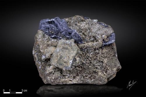 Molybdenite<br />Babu District, Hezhou Prefecture, Guangxi Zhuang Autonomous Region, China<br />145 X 127 mm<br /> (Author: Manuel Mesa)
