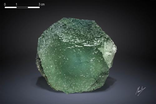 Fluorite<br />Manaoshan Mine, Dongpo, Yizhang District, Chenzhou Prefecture, Hunan Province, China<br />70 x 70 mm<br /> (Author: Manuel Mesa)