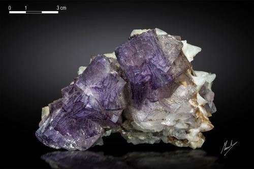 Fluorite<br />Qinglong Mine, Dachang, Qinglong, Qianxi'nan Autonomous Prefecture, Guizhou Province, China<br />113 x 60 mm<br /> (Author: Manuel Mesa)