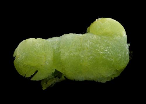 Prehnite<br />Oficarsa Quarry, De las Culebras Hill, Carchelejo, Cárcheles, Comarca Sierra Mágina, Jaén, Andalusia, Spain<br />88x48x34mm<br /> (Author: Carlos Pareja)