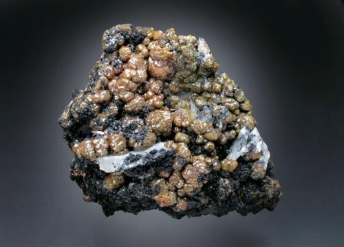 Mimetite<br />Dry Gill Mine, Caldbeck Fells, Allerdale, former Cumberland, Cumbria, England / United Kingdom<br />12x9x5 cm overall size<br /> (Author: Jesse Fisher)